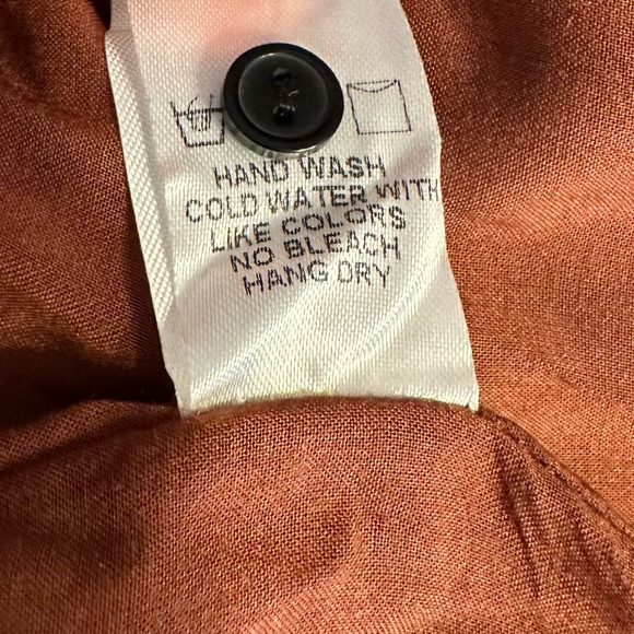 Dress Forum Brown Floral Print Back Slit Mini Dress size Medium NWT - Picture 12 of 13